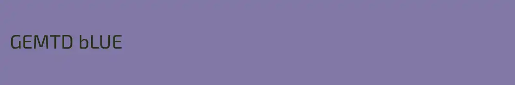GEMTD bLUE